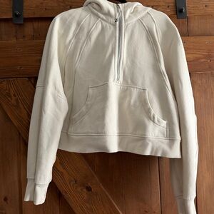 Lululemon scuba oversized half zip hoody.